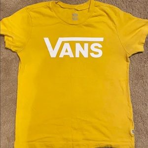 الخريف mustard yellow vans shirt 